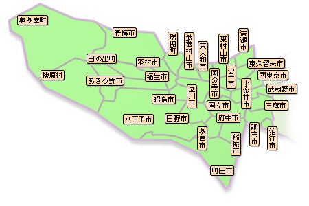 東京都 配布部数表 東京のポスティング業者 アドネット