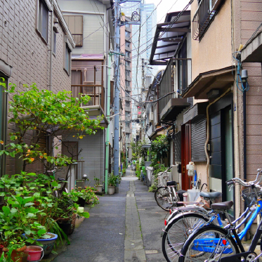 路地裏でもOK